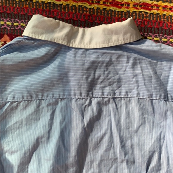 Beautiful Light Blue Sandro Button Up - Picture 6 of 7